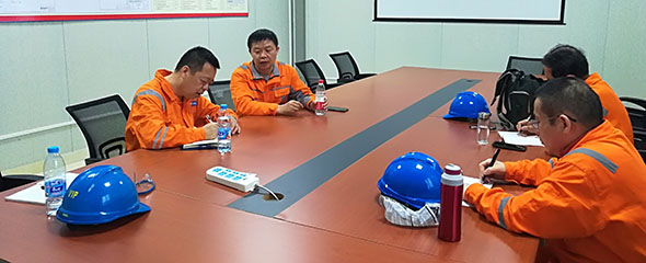 赛为专家团队对中化泉州乙烯建设项目进行HSE管理评估
