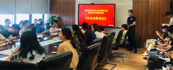 赛为安全培训丨深圳市南方电子口岸公司应急急救培训
